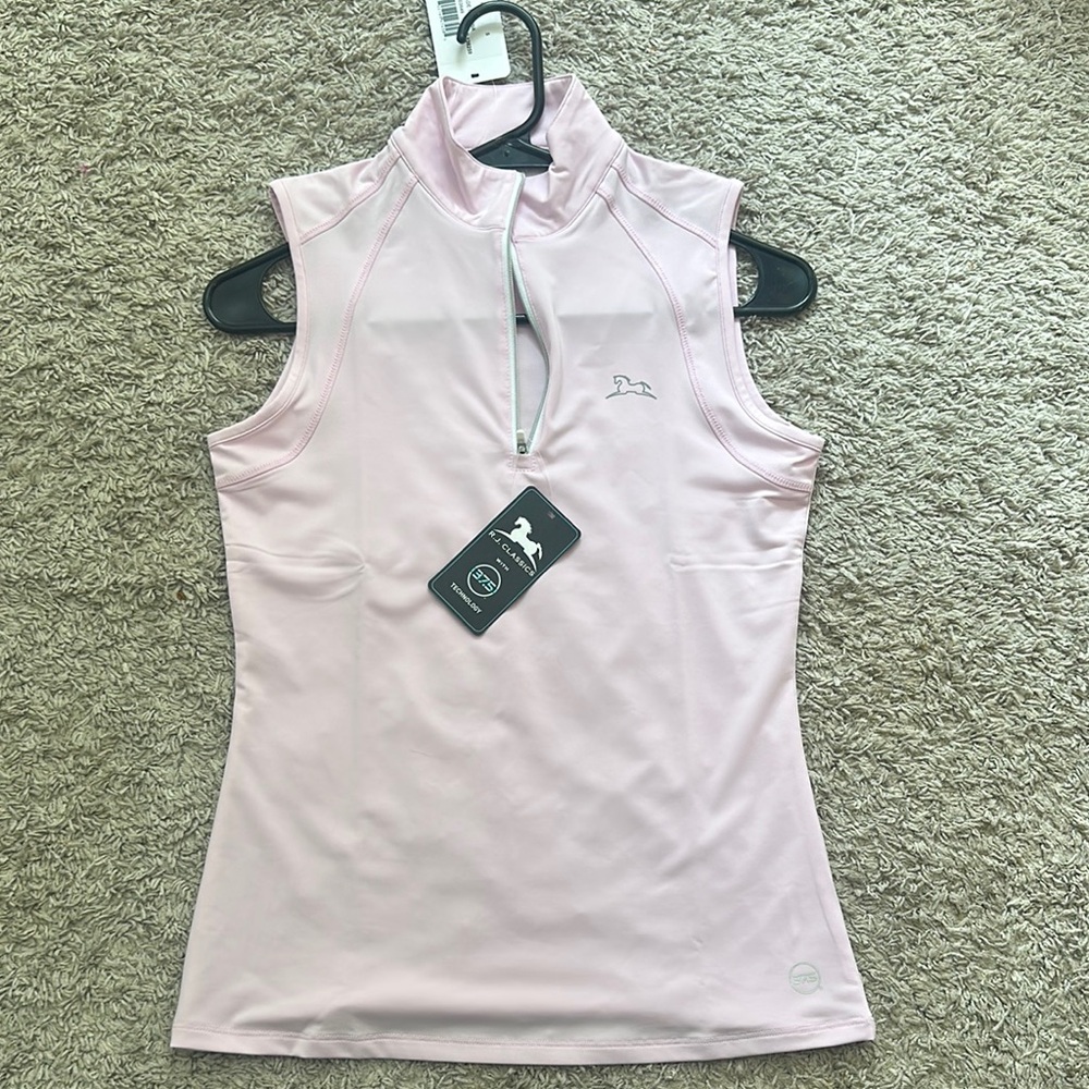 Women's Pink Sleeveless Top